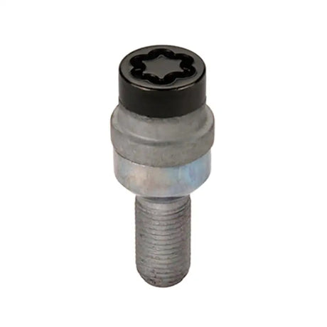 McGard Wheel Lock Bolt Set - 4pk. (Radius Seat) M14X1.5 / 17mm Hex / 28.2mm Shank Length - Black - 28320