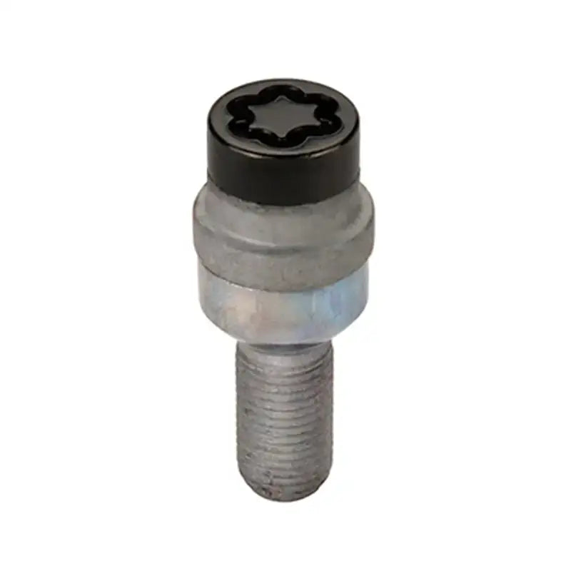 McGard Wheel Lock Bolt Set - 4pk. (Radius Seat) M14X1.5 / 17mm Hex / 28.2mm Shank Length - Black - 28320