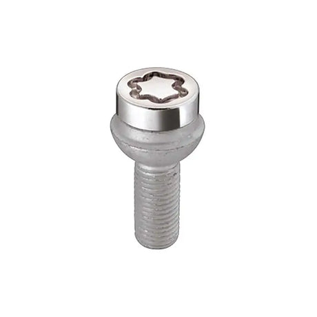 McGard Wheel Lock Bolt Set - 4pk. (Radius Seat) M14X1.5 / 17mm Hex / 26.7mm Shank Length - Chrome 