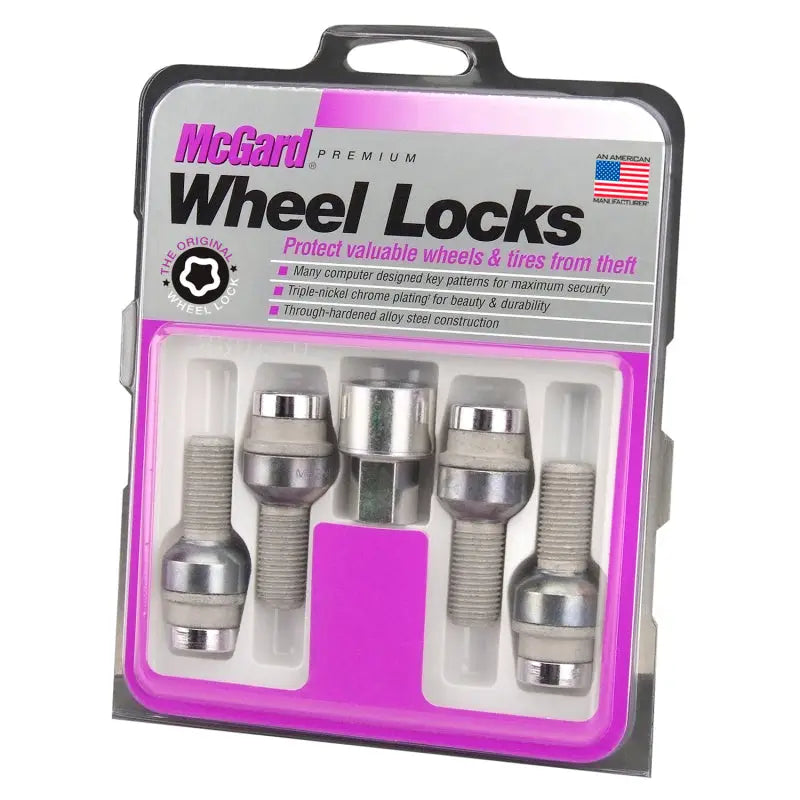 MCGARD 28020 4 PACK WHL LOK SET 14X1.5