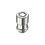 McGard Wheel Lock Nut Set - 4pk. (Cone Seat) 1/2-20 / 3/4 & 13/16 Dual Hex / 1.66in. Length - Chrome 