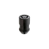 McGard Wheel Lock Nut Set - 4pk. (Cone Seat) 1/2-20 / 3/4 & 13/16 Dual Hex / 1.46in. Length - Black 