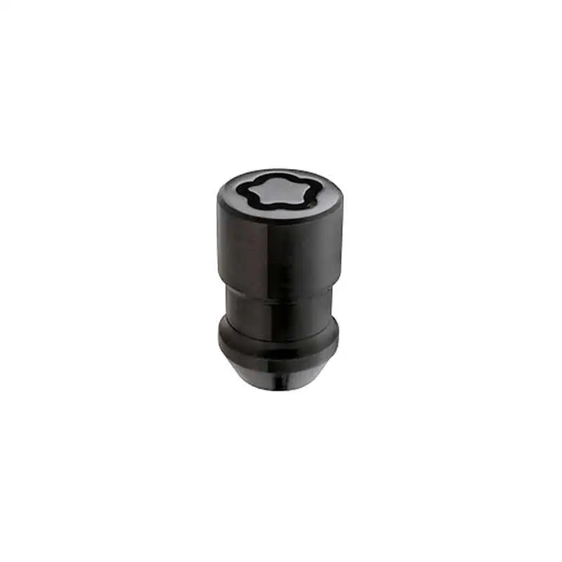 McGard Wheel Lock Nut Set - 4pk. (Cone Seat) 1/2-20 / 3/4 & 13/16 Dual Hex / 1.46in. Length - Black 