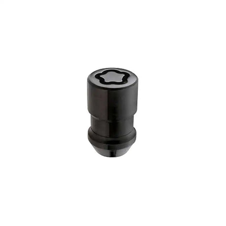 McGard Wheel Lock Nut Set - 4pk. (Cone Seat) 1/2-20 / 3/4 & 13/16 Dual Hex / 1.46in. Length - Black 