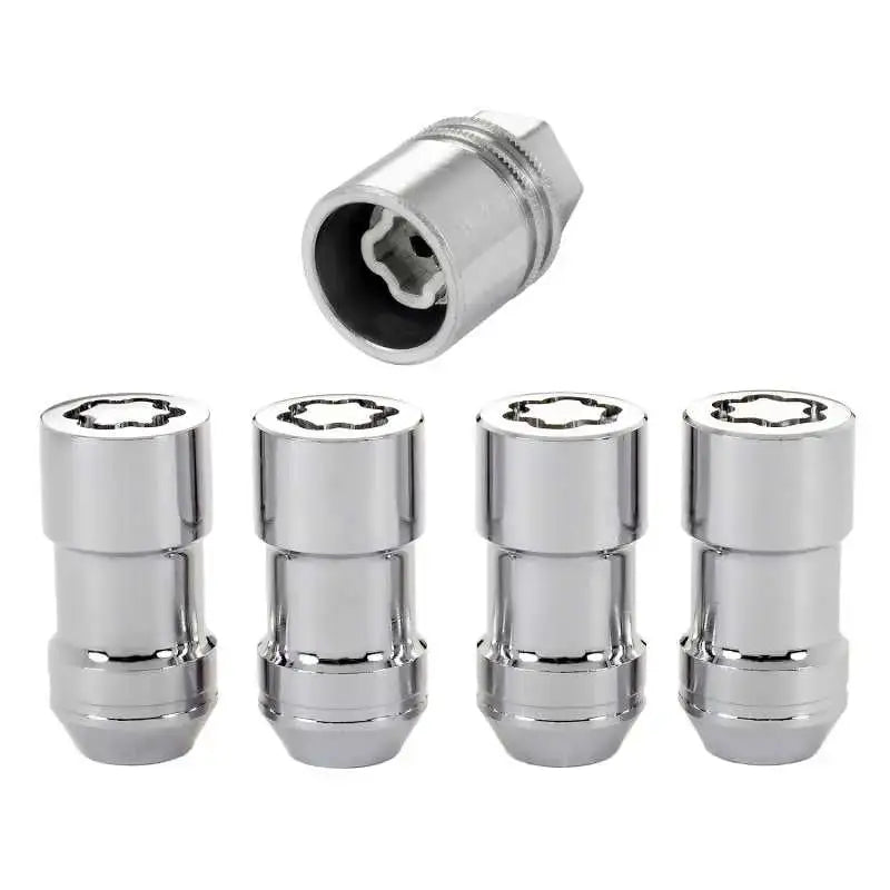 McGard Wheel Lock Nut Set - 4pk. (Cone Seat) 9/16-18 / 7/8 Hex / 1.765in. Length - Chrome 