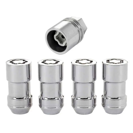 McGard McGard Wheel Lock Nut Set - 4pk. (Cone Seat) 9/16-18 / 7/8 Hex / 1.765in. Length - Chrome