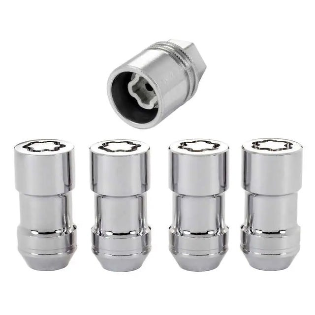 McGard McGard Wheel Lock Nut Set - 4pk. (Cone Seat) 9/16-18 / 7/8 Hex / 1.765in. Length - Chrome