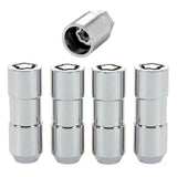 McGard Wheel Lock Nut Set - 4pk. (Cone Seat Duplex) 9/16-18 / 7/8 Hex / 2.5in. Length - Chrome 