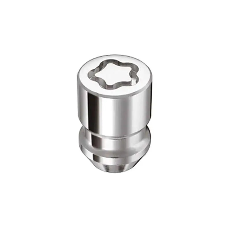 McGard Wheel Lock Nut Set - 4pk. (Cone Seat) M12X1.25 / 19mm & 21mm Dual Hex / 1.28in. L - Chrome 