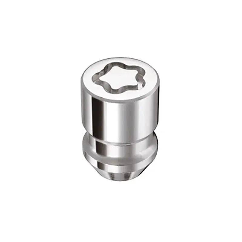 McGard Wheel Lock Nut Set - 4pk. (Cone Seat) M12X1.25 / 19mm & 21mm Dual Hex / 1.28in. L - Chrome - 24154