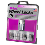 McGard McGard Wheel Lock Nut Set - 4pk. (Cone Seat) M12X1.25 / 19mm & 21mm Dual Hex / 1.28in. L - Chrome