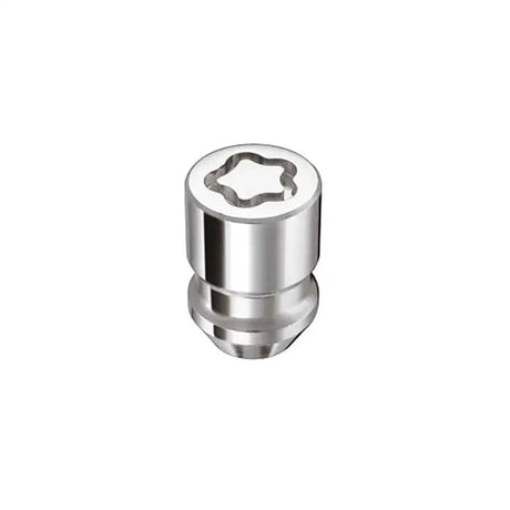 McGard Wheel Lock Nut Set - 4pk. (Cone Seat) M12X1.25 / 19mm & 21mm Dual Hex / 1.28in. L - Chrome 