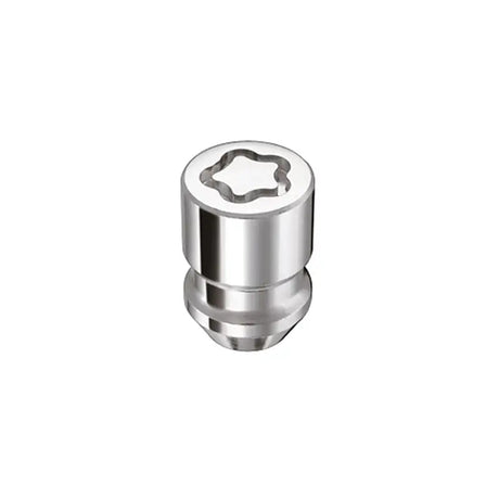McGard Wheel Lock Nut Set - 4pk. (Cone Seat) M12X1.5 / 19mm & 21mm Dual Hex / 1.28in. L - Chrome - 24157