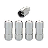 McGard Wheel Lock Nut Set - 4pk. (Cone Seat) M14X1.5 / 21mm & 22mm Dual Hex / 1.965in. L - Chrome 