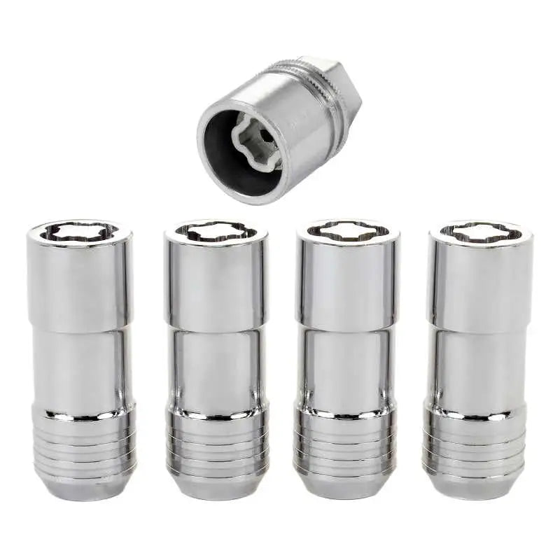 McGard Wheel Lock Nut Set - 4pk. (Cone Seat) M14X2.0 / 13/16 Hex / 2.25in. Length - Chrome 
