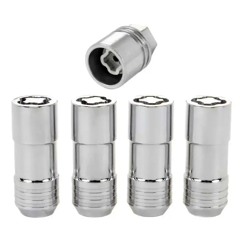 McGard Wheel Lock Nut Set - 4pk. (Cone Seat) M14X2.0 / 13/16 Hex / 2.25in. Length - Chrome 