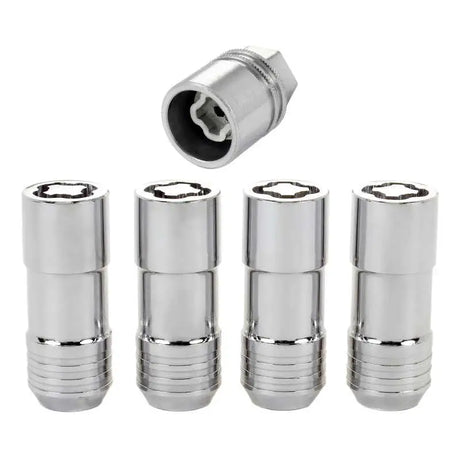 McGard Wheel Lock Nut Set - 4pk. (Cone Seat) M14X2.0 / 13/16 Hex / 2.25in. Length - Chrome 