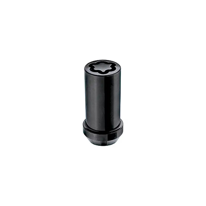 McGard Wheel Lock Nut Set - 4pk. (Tuner / Cone Seat) M14X1.5 / 1in. Hex / 1.935in. Length - Black - 25112