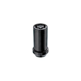 McGard Wheel Lock Nut Set - 4pk. (Tuner / Cone Seat) M14X1.5 / 1in. Hex / 1.935in. Length - Black - 25112