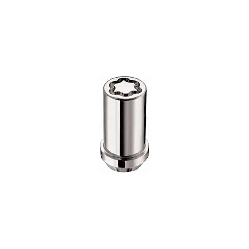McGard Wheel Lock Nut Set - 4pk. (Tuner / Cone Seat) M14X1.5 / 22mm Hex / 1.648in. Length - Chrome - 25115