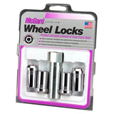 McGard Wheel Lock Nut Set - 4pk. (Tuner / Cone Seat) M14X1.5 / 22mm Hex / 1.648in. Length - Chrome - 25115