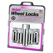 McGard Wheel Lock Nut Set - 4pk. (Tuner / Cone Seat) M14X1.5 / 22mm Hex / 1.648in. Length - Chrome - 25115