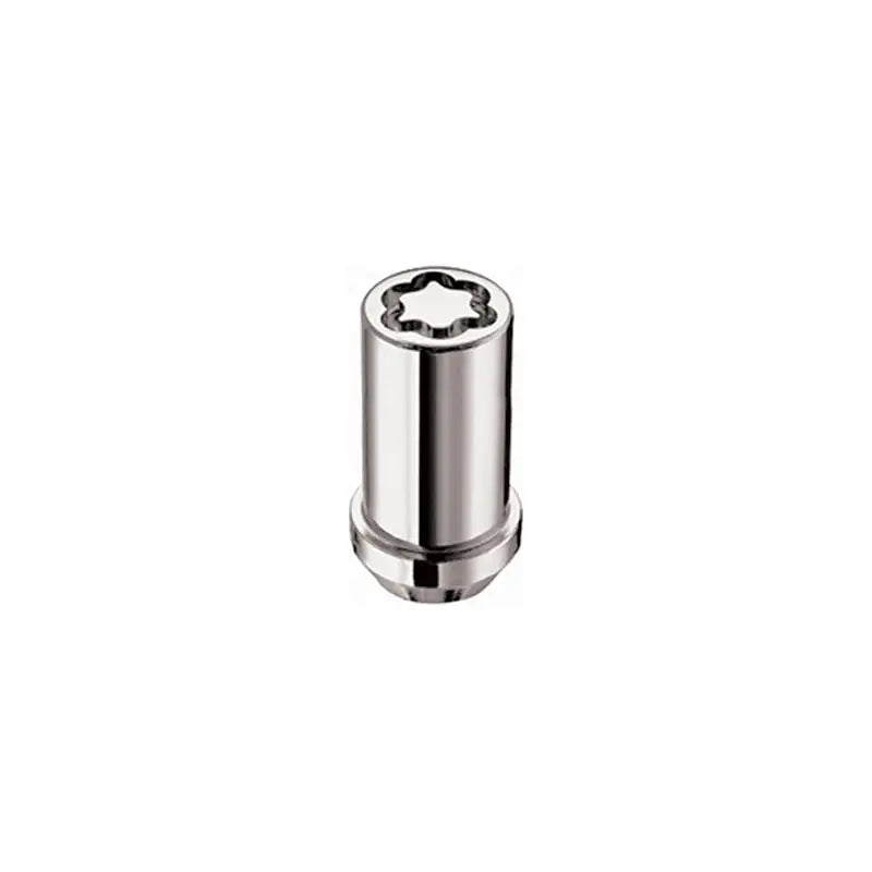 McGard Wheel Lock Nut Set - 4pk. (Tuner / Cone Seat) M14X1.5 / 22mm Hex / 1.648in. Length - Chrome - 25115