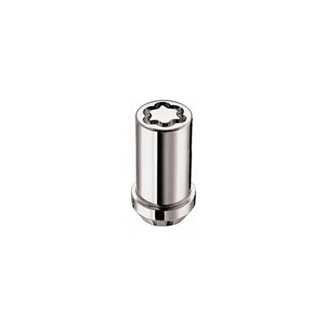 McGard Wheel Lock Nut Set - 4pk. (Tuner / Cone Seat) M14X1.5 / 22mm Hex / 1.648in. Length - Chrome - 25115