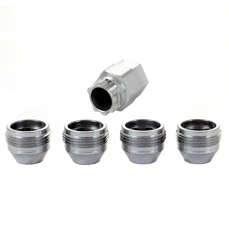 McGard Wheel Lock Nut Set - 4pk. (Under Hub Cap / Cone Seat) M12X1.5 / 19mm & 21mm Hex / .775in. L - 24012