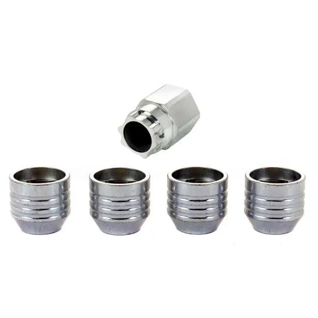McGard Wheel Lock Nut Set - 4pk. (Under Hub Cap / Cone Seat) M14X2.0 / 13/16 Hex / .893in. Length 