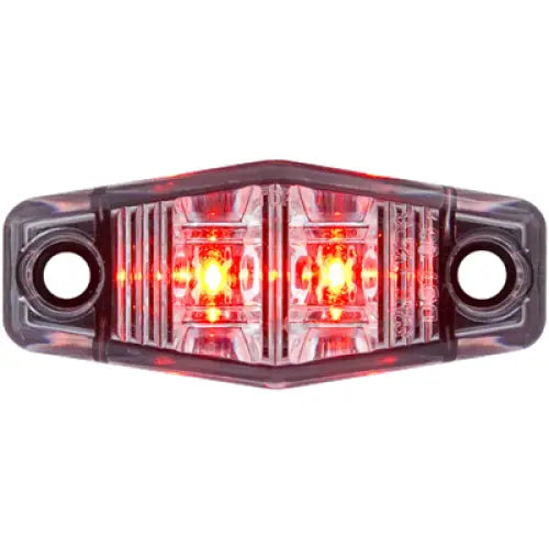 MCL13CR2B Optronics Led Mark W/ Clear Lens;Mini;Red - Lights and Components