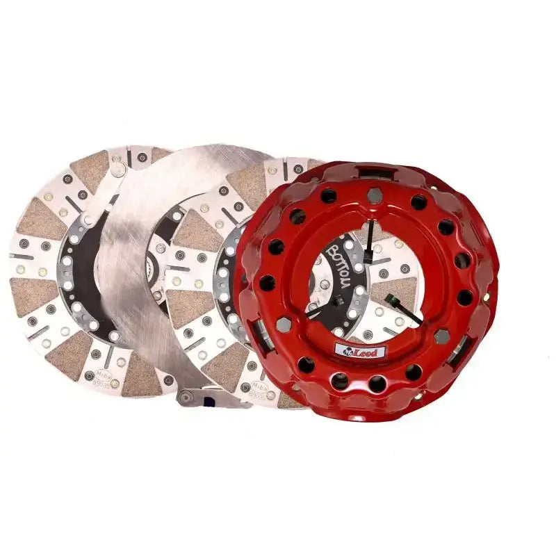 McLeod 55-85 Chevy SBC SFT 2000 Twin Disc Clutch Kit w/ Flywheel - Bronze Facing - McLeod Racing
