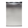 Silver mini-refrigerator MC UF3S2 Magic Chef Upright Freezer 3.0 Cu. Ft. SS