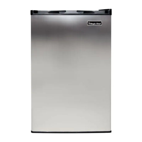 Silver mini-refrigerator MC UF3S2 Magic Chef Upright Freezer 3.0 Cu. Ft. SS