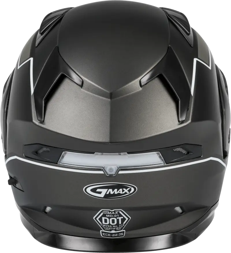 Md 01 Modular Exploit Helmet Matte Black/Silver 2x 