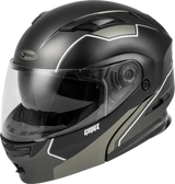Md 01 Modular Exploit Helmet Matte Black/Silver 3x 