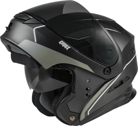 Md 01 Modular Exploit Helmet Matte Black/Silver Lg 