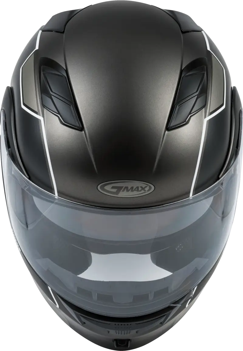 Md 01 Modular Exploit Helmet Matte Black/Silver Lg 