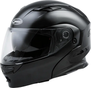 GMAX Md 01 Modular Helmet Black 3x for Powersports