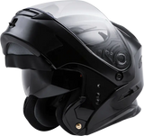 Md 01 Modular Helmet Black Sm 