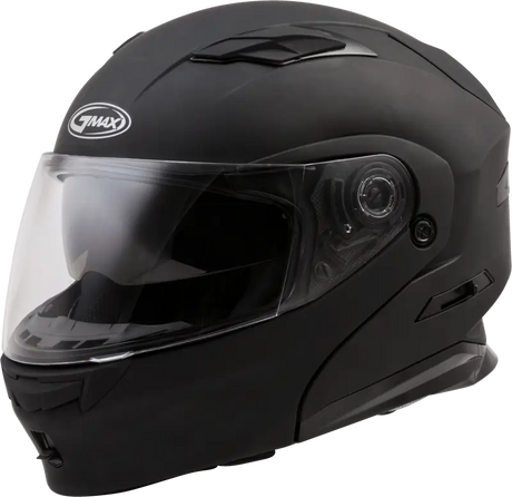 GMAX Md 01 Modular Helmet Matte Black Lg for Powersports