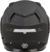Md 01 Modular Helmet Matte Black Md 