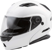 GMAX Md 01 Modular Helmet Pearl White 3x for Powersports