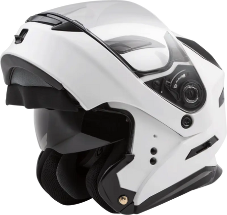 Md 01 Modular Helmet Pearl White Sm 