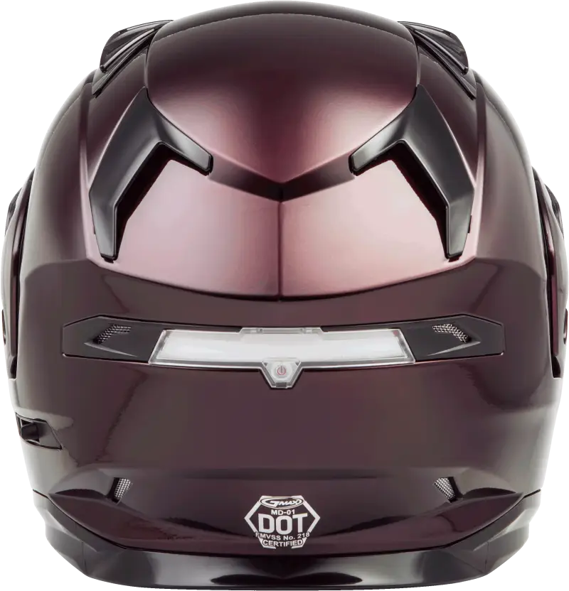 Md 01 Modular Helmet Wine Red Md 