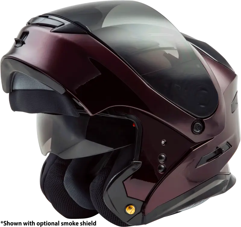 Md 01 Modular Helmet Wine Red Sm 
