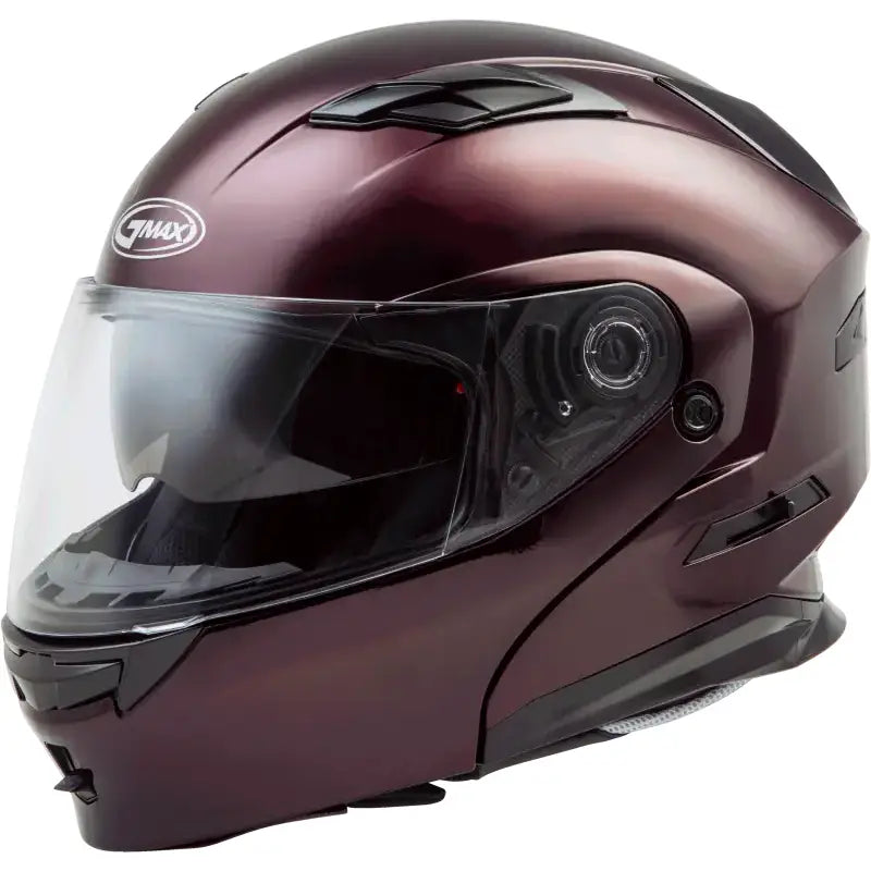 Md 01 Modular Helmet Wine Red Xs 