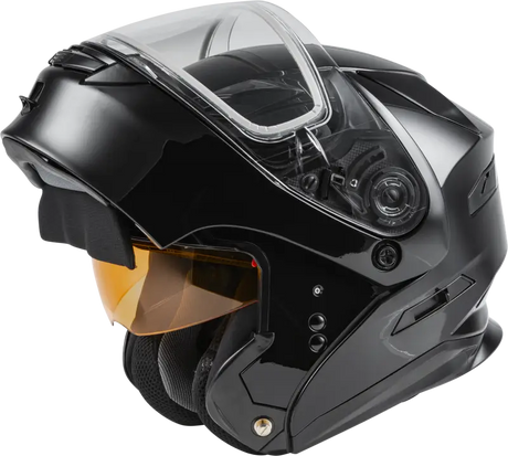 Md 01s Modular Snow Helmet Black Lg 