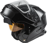 Md 01s Modular Snow Helmet Black Sm 