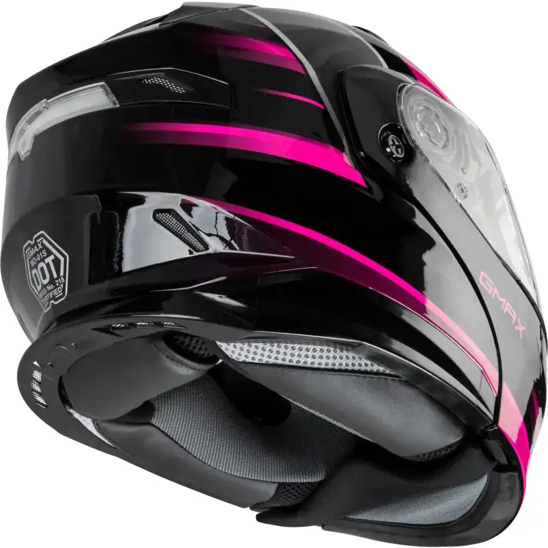 Md 01s Modular Snow Helmet Descendant Black/Pink/White Md 